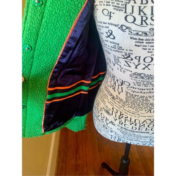 Boden wool sweater coat green size UK 8 - Picture 4 of 9